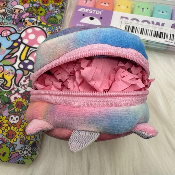 Unicorn Bundle Notebook & Mini Bear Highlighters w/ Mini Pouch - Picture 7 of 12